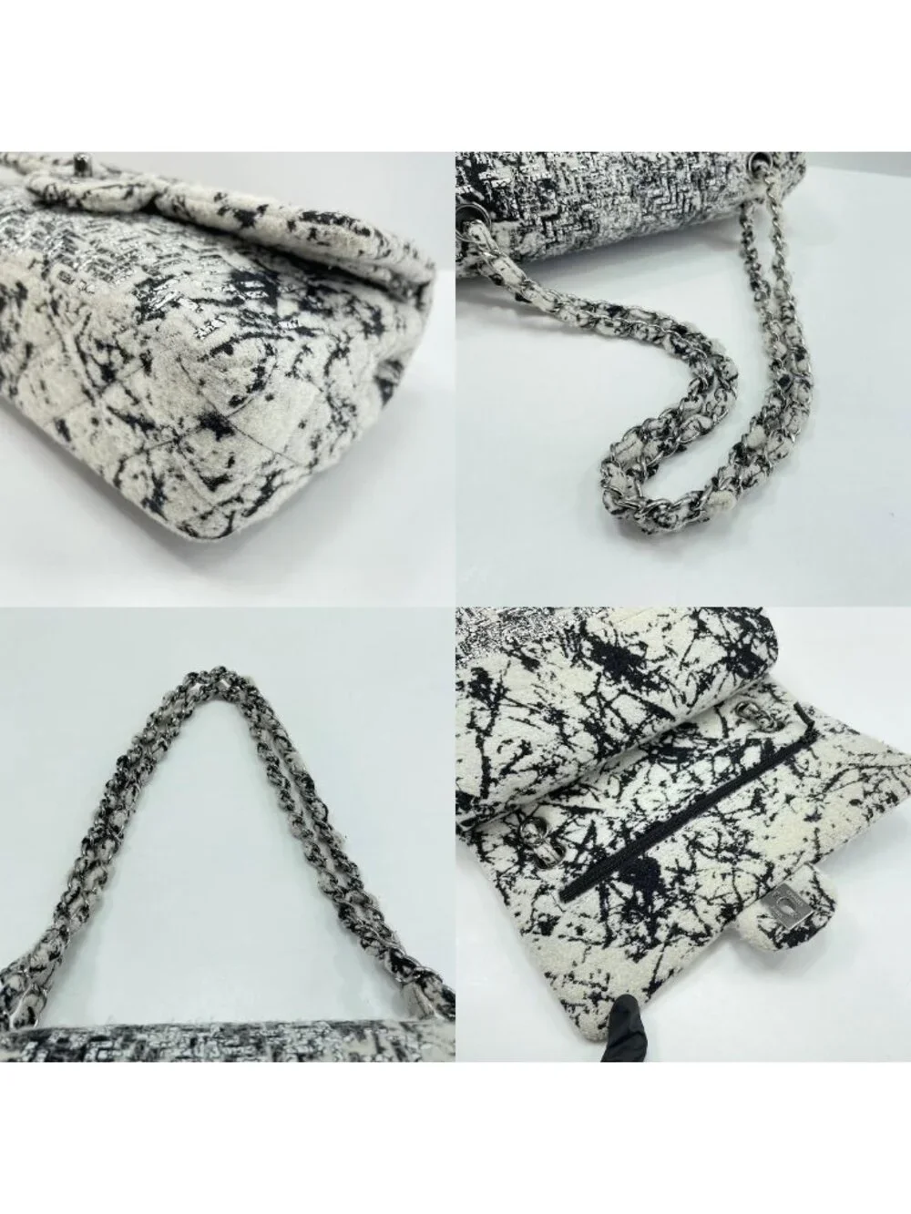 Chanel Shoulder Bag Tweed